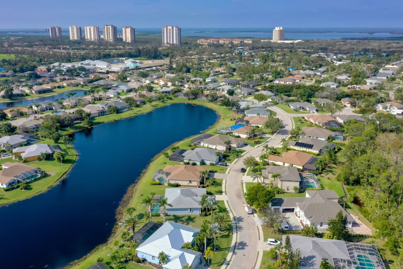 Estero, Florida landscape