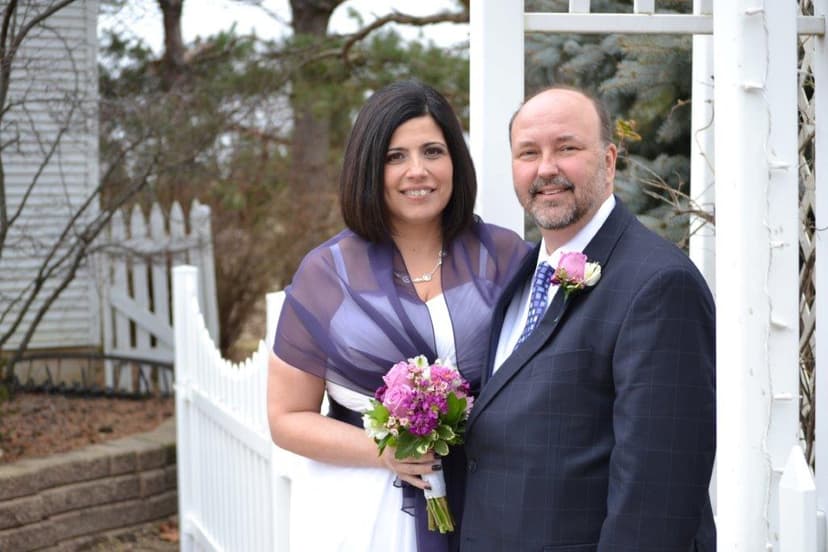 Wedding day celebration